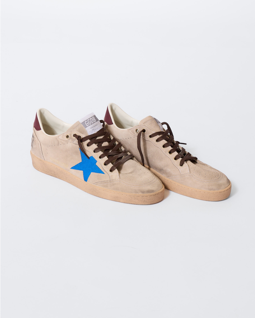 Ballstar Sneaker Dark Beige/Blue