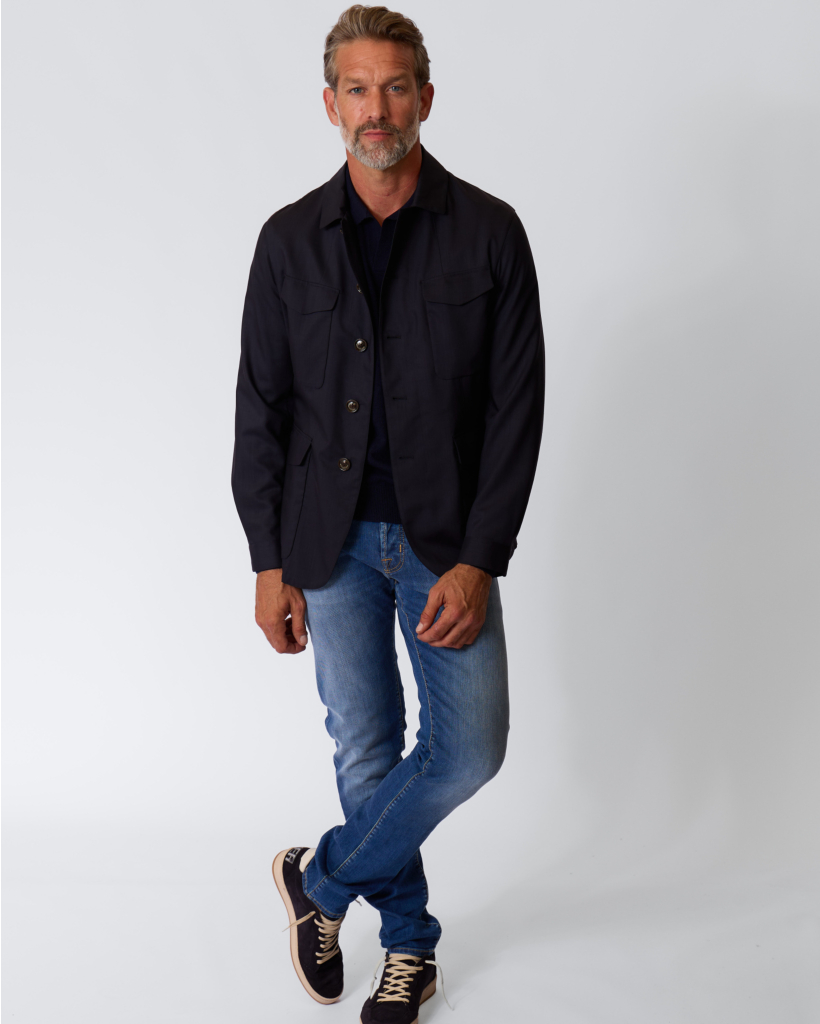Nick Slim Jeans Mid Blue