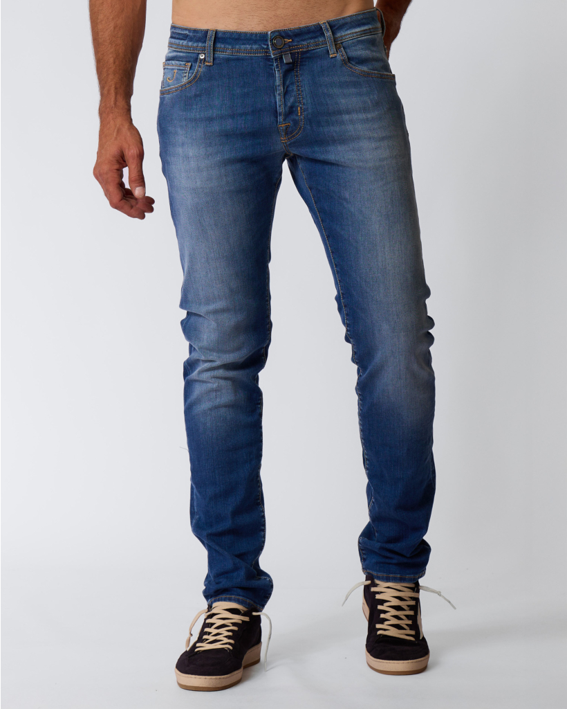 Nick Slim Jeans Mid Blue
