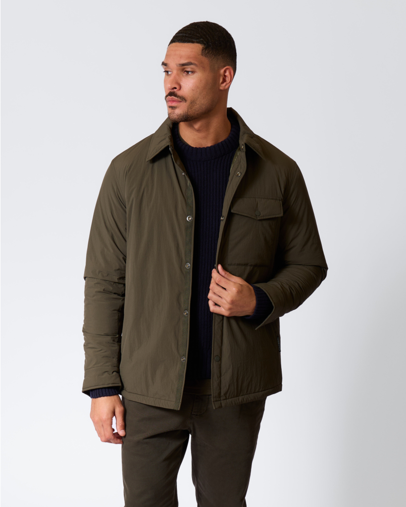 Padded Jacket Dark Olive