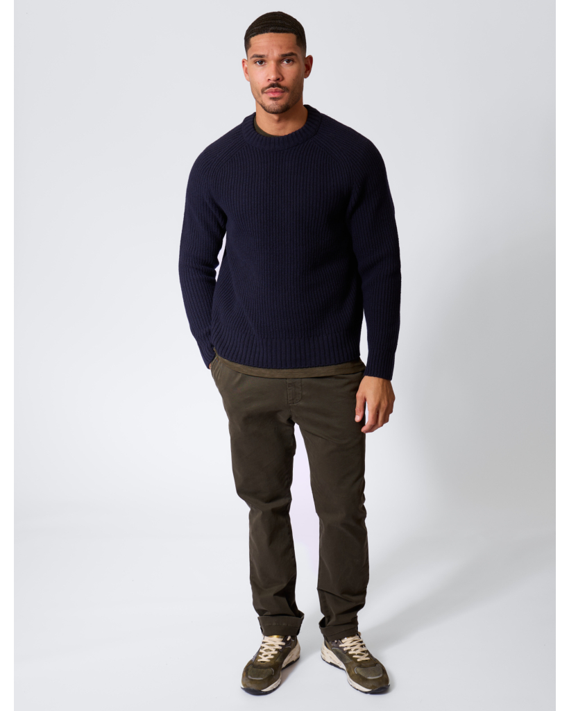 Woolen Pullover Dark Night