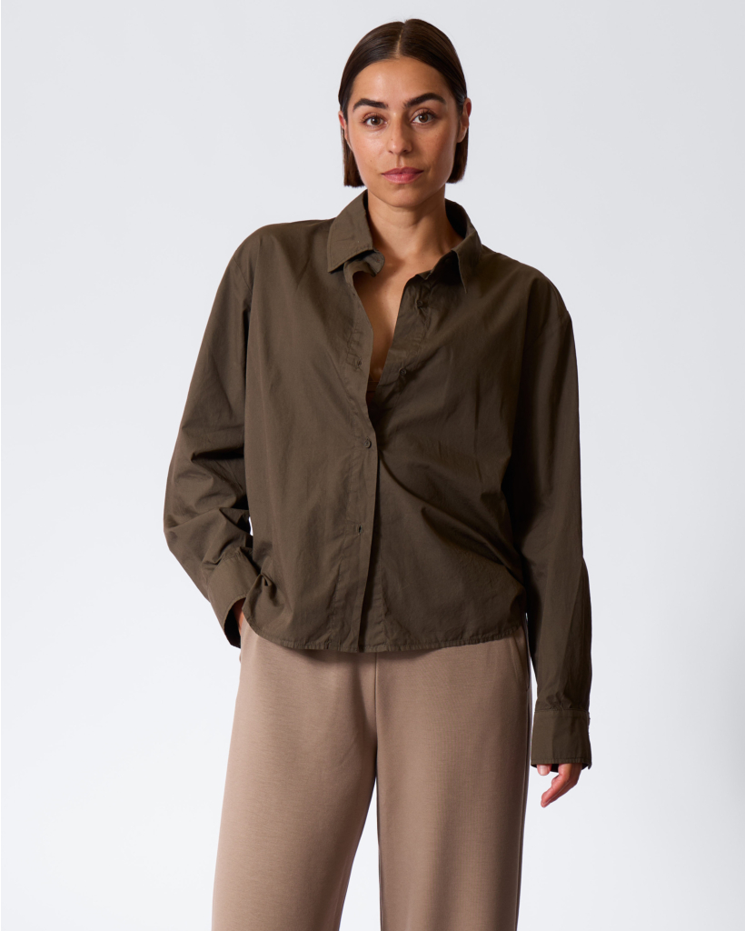 Shirt Blouse Tobacco