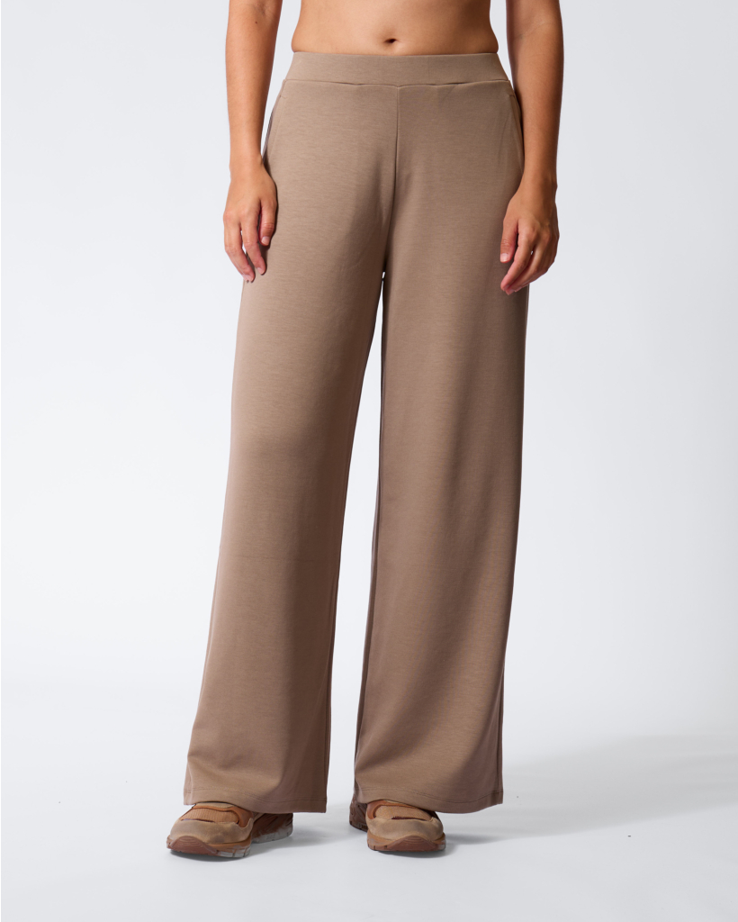 Soft-Quality Pull-On Trousers Dessert