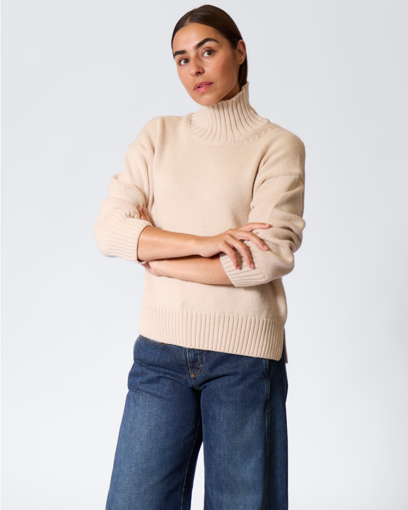 Knit with color Cloud Cream