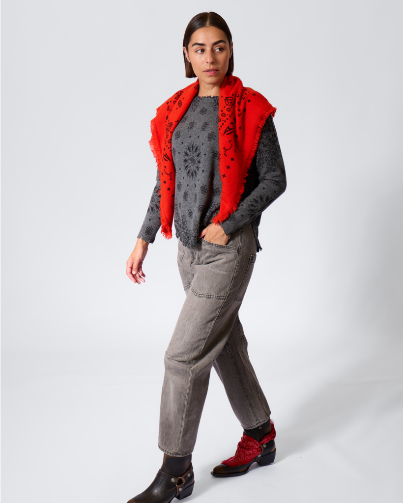 Shon Jean Ash Grey Wash