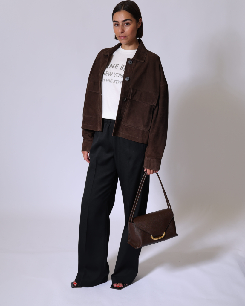 Ivan Long Sleeve with Ivory Print