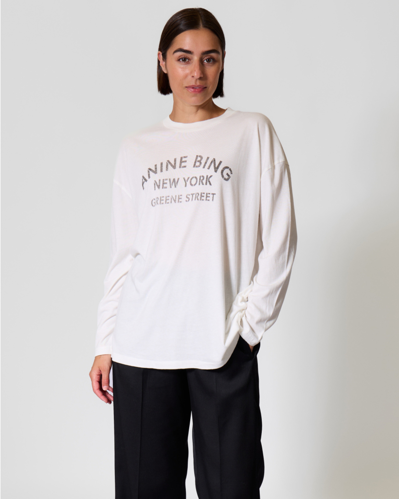 Ivan Long Sleeve with Ivory Print