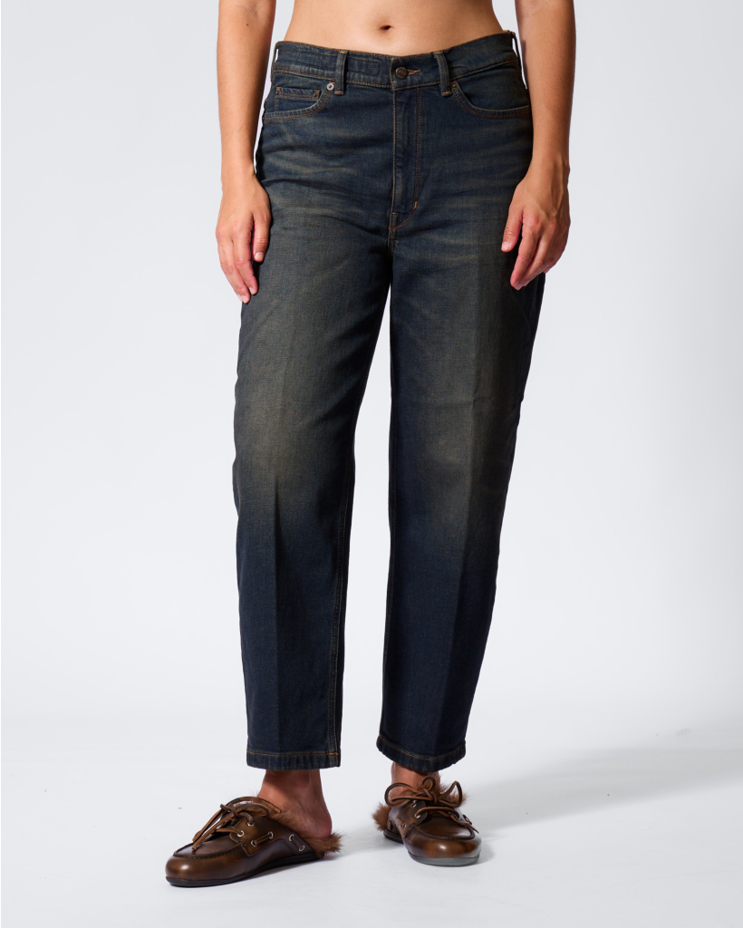 Flown Low-waist Jeans Dark Blue L34