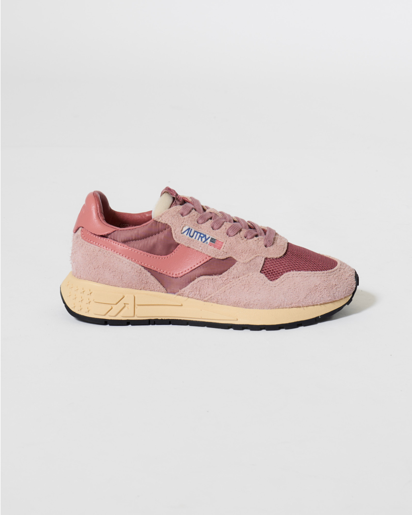 Reelwind Low Suede Sneaker Pink/Desert