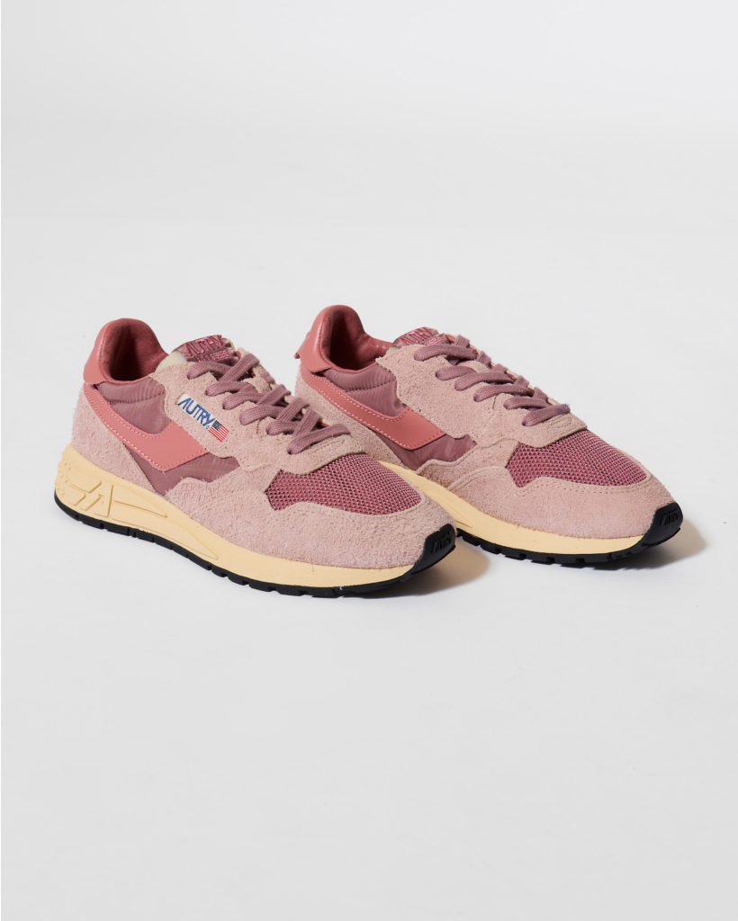 Reelwind Low Suede Sneaker Pink/Desert