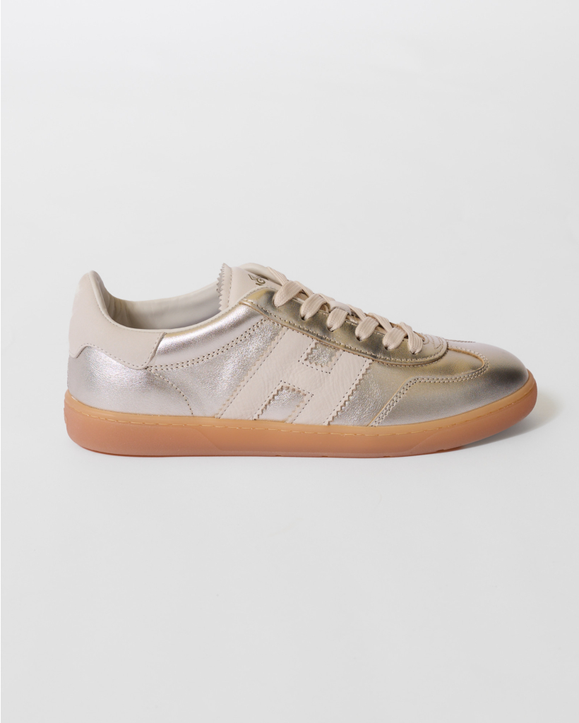 Cool Lace-Up Sneaker Silver