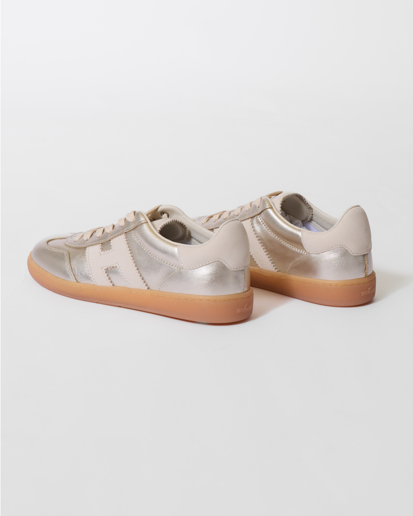 Cool Lace-Up Sneaker Silver