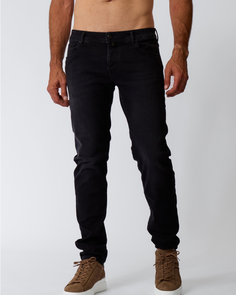 Nick Rinse Wash Slim Jeans Black