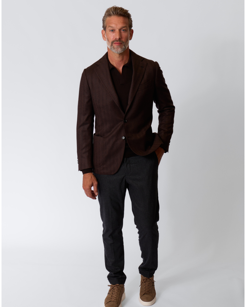 Procida Blazer Brown Herring