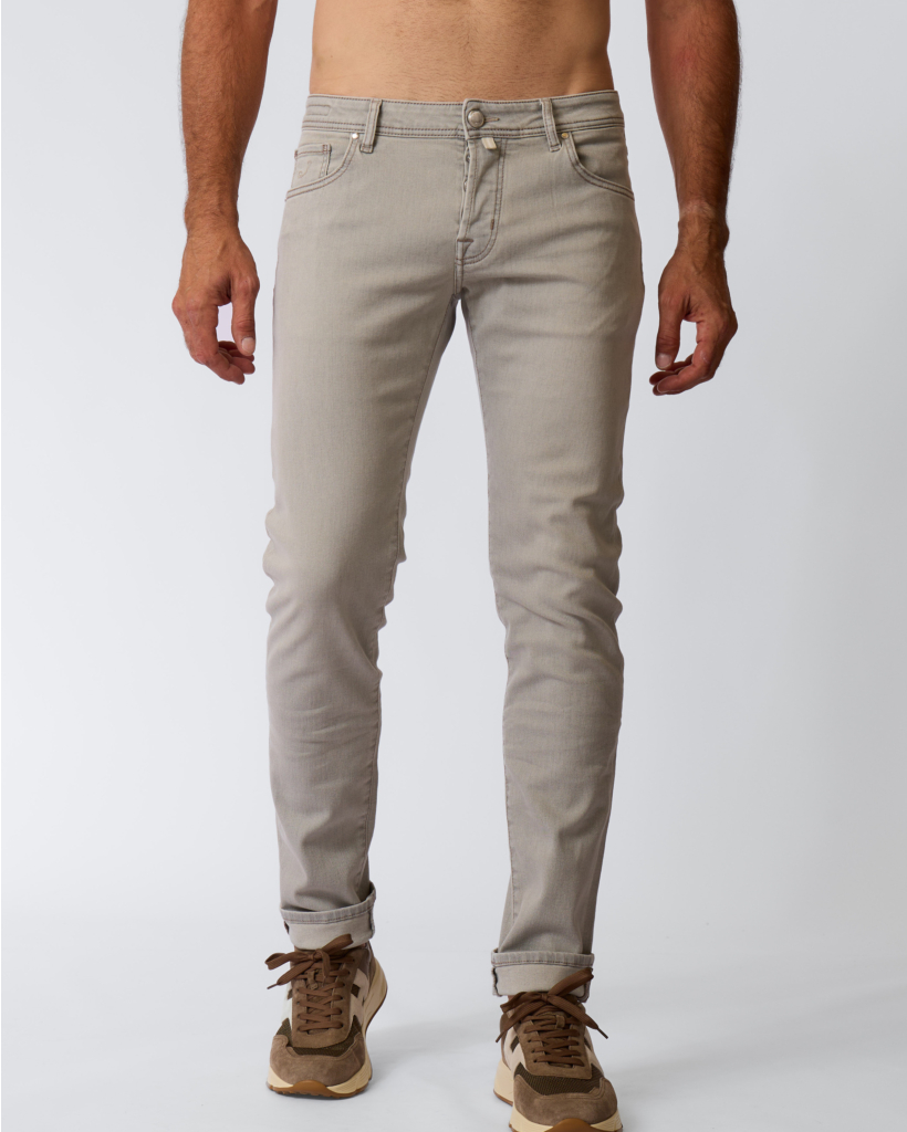 Nick Vintage Wash Slim Jeans Dark Grey
