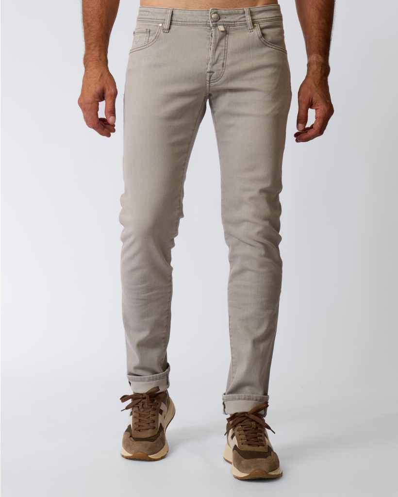 Nick Vintage Wash Slim Jeans Dark Grey