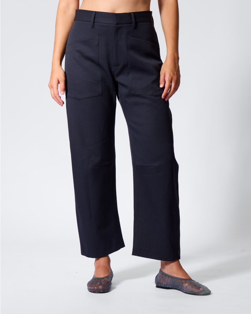Shon Wool Trousers Midnight
