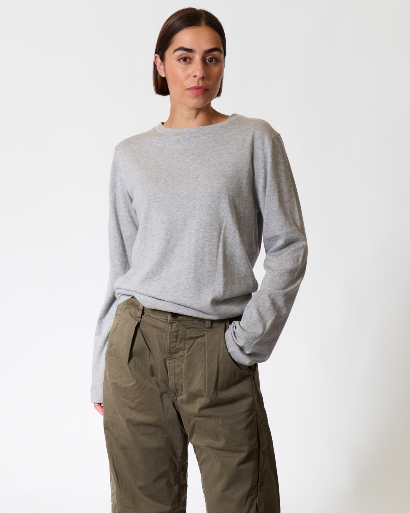 Jones Kasjmiermix Longsleeve Grijs