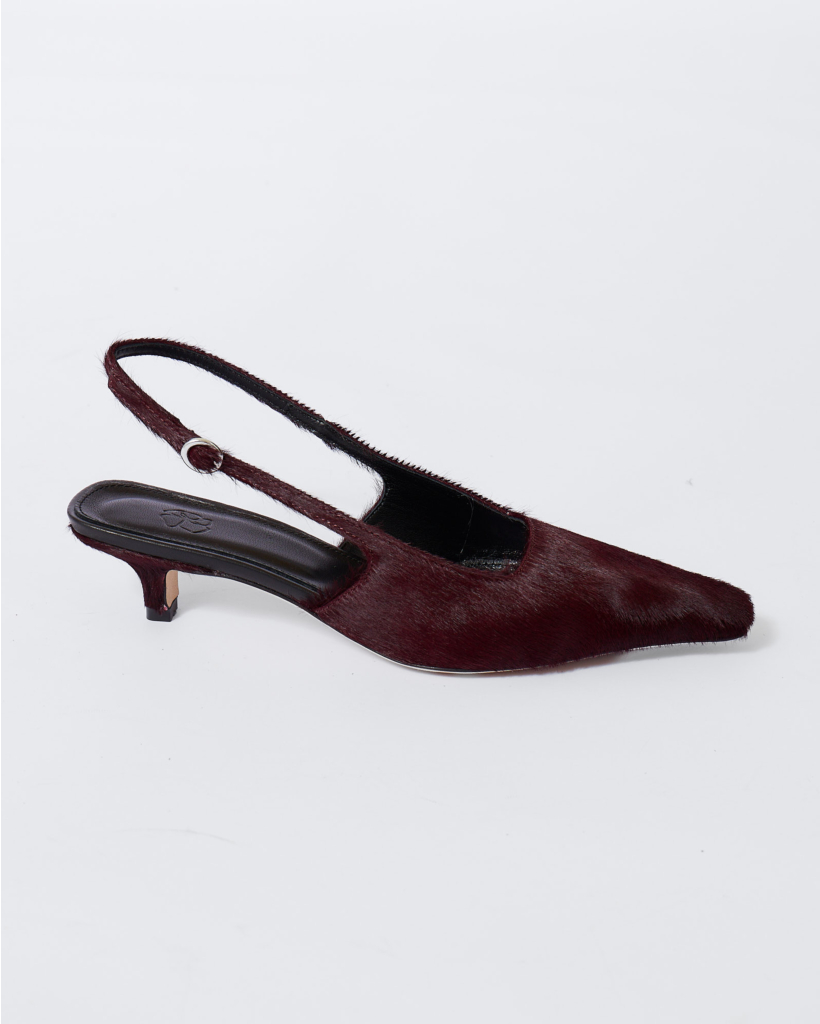 Anna Cavallino Slingback Wine