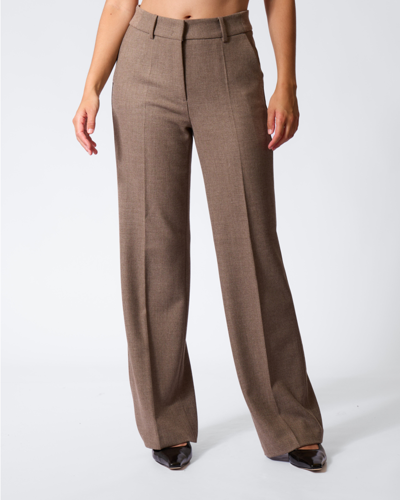 Amelie Pleated Trousers Ash