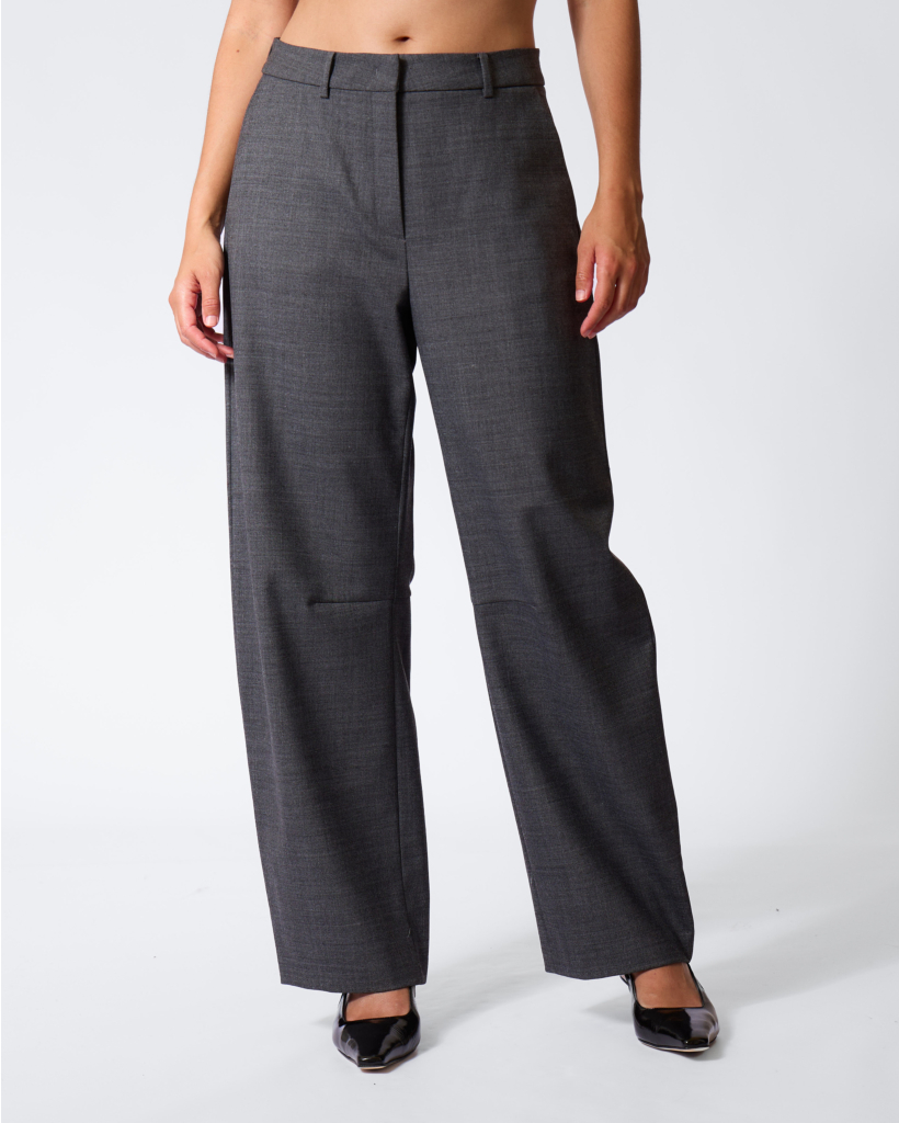 Edita Wool-Blend Trousers Classic Grey