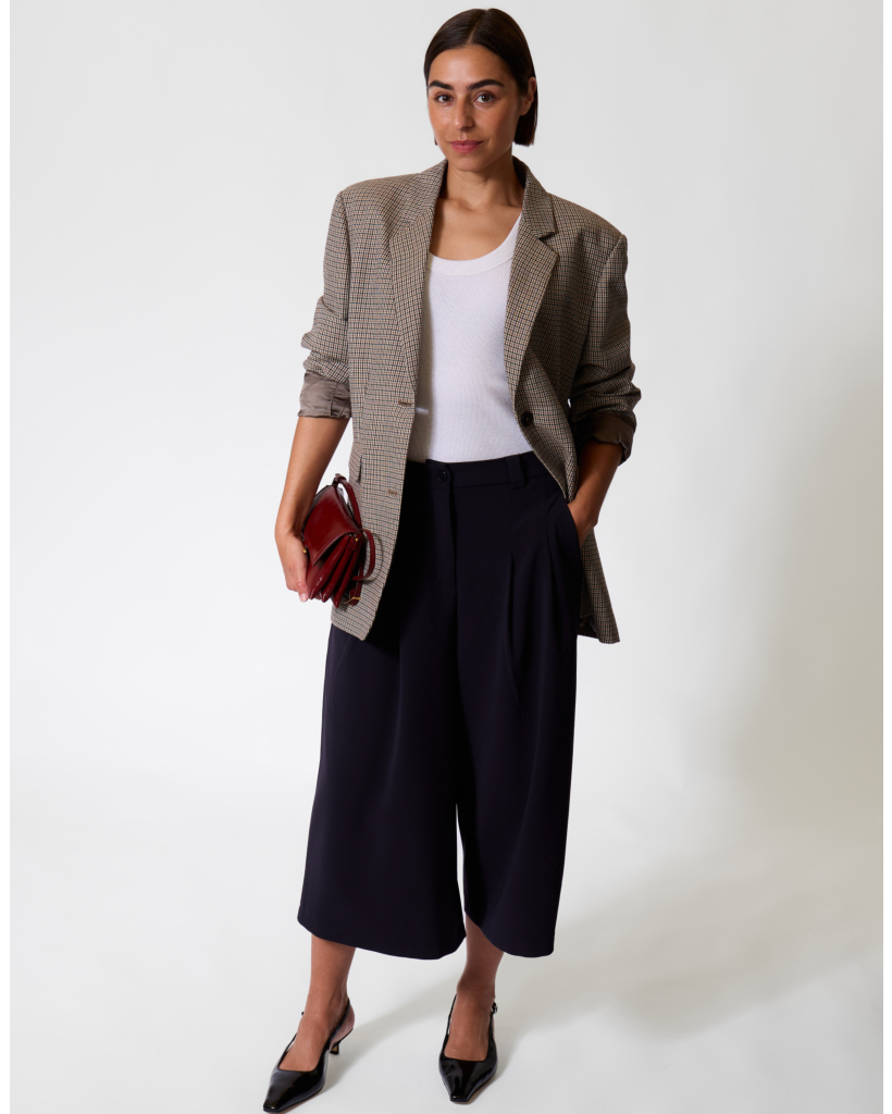 Tavira Ribbed Tank Light Grey Melange