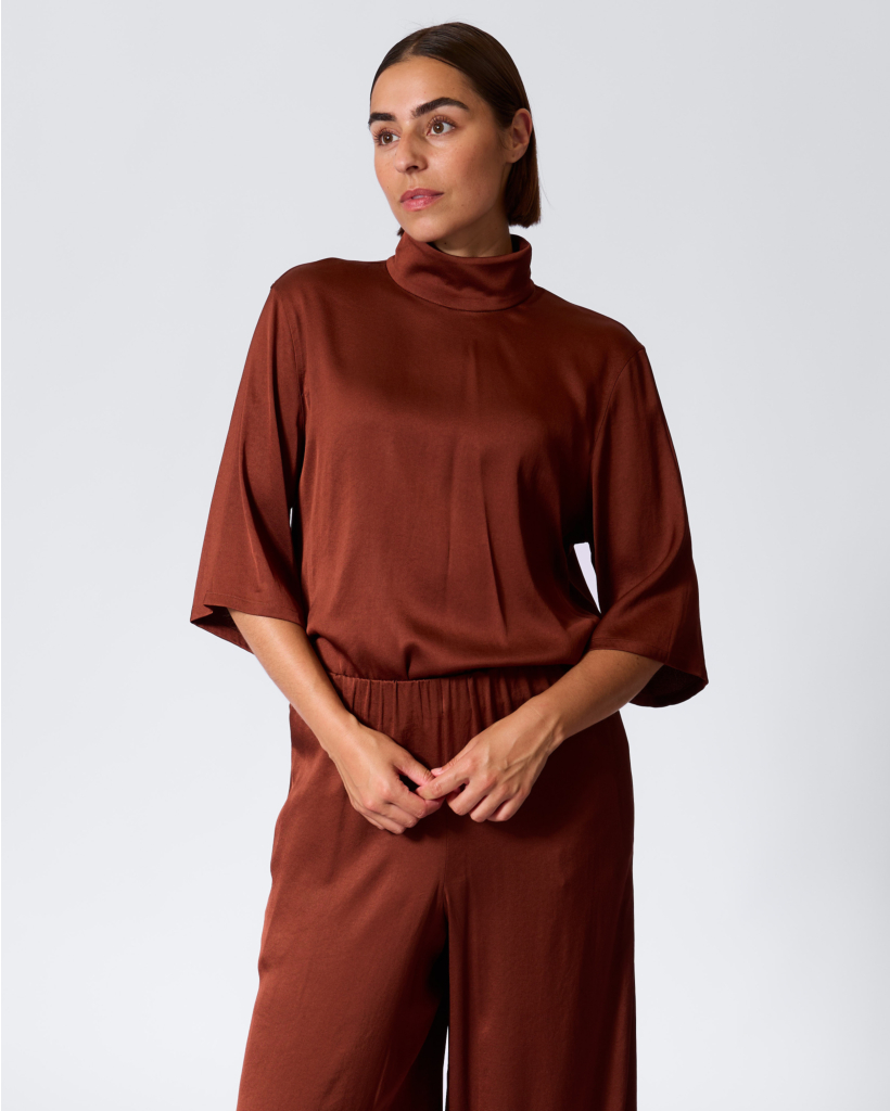 Aletia Blouse Brick