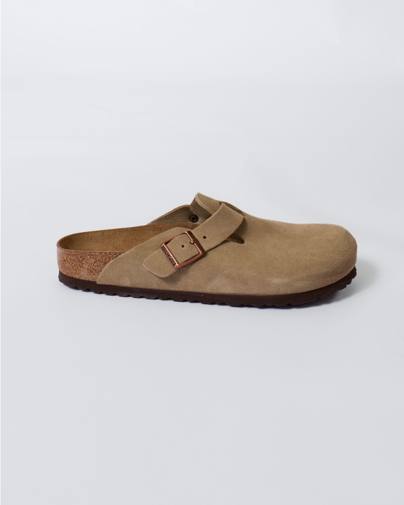 Boston Suede Sandals Taupe