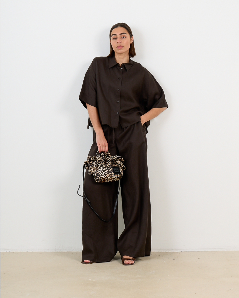 Dwindle Regular Fit Trousers Dark Brown