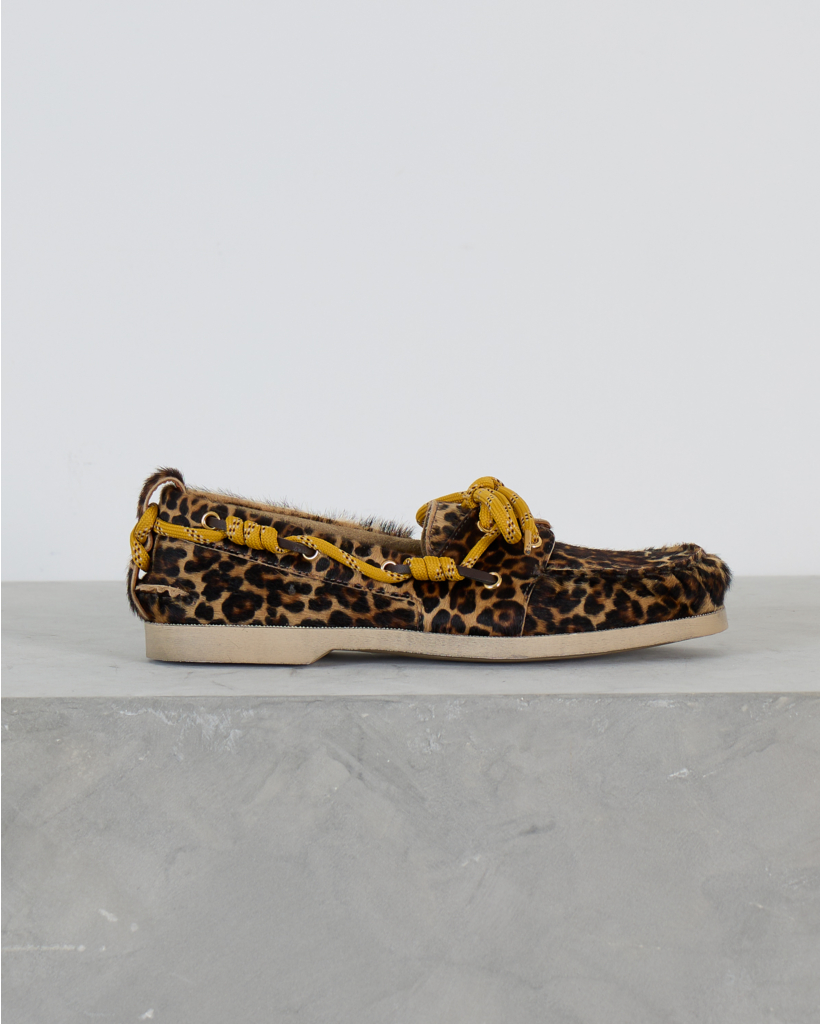 Cruise Loafer in Leopard Print Pony Skin