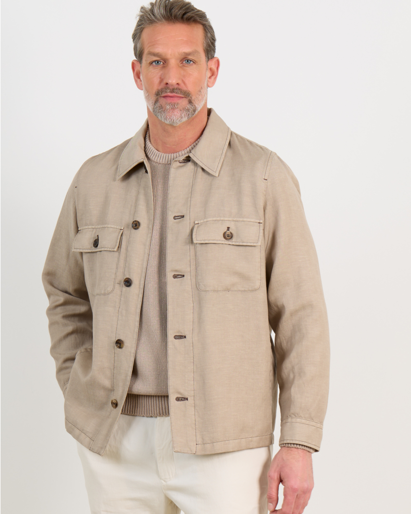 Beige Overshirt