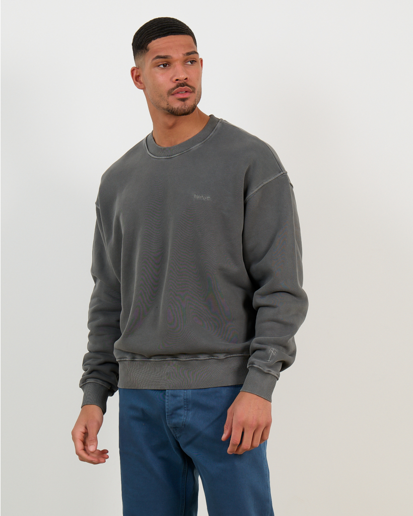 Kelly Crewneck Sweater Gray