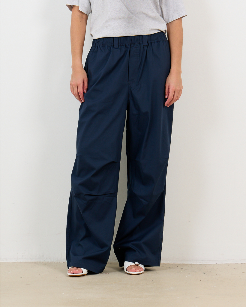 Chuck Pants Stretchy Navy Trousers