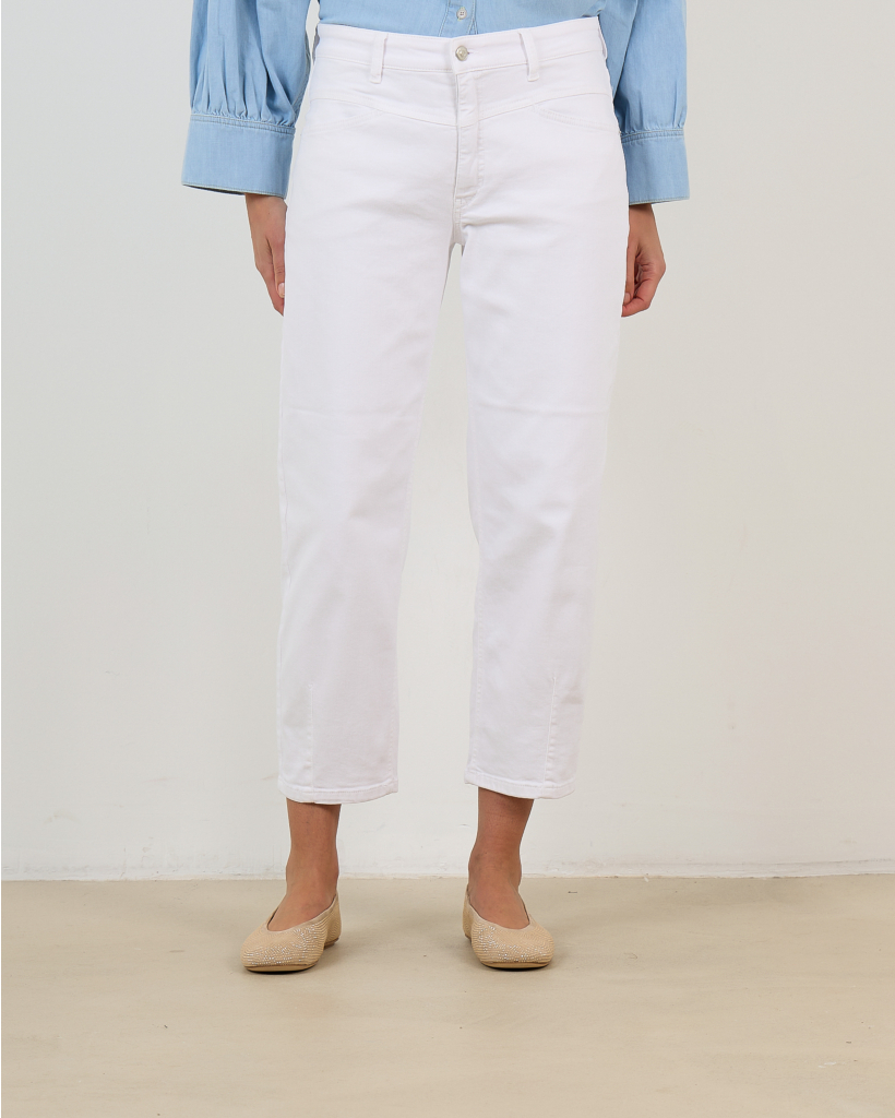 Elin Jeans Pure White Stone