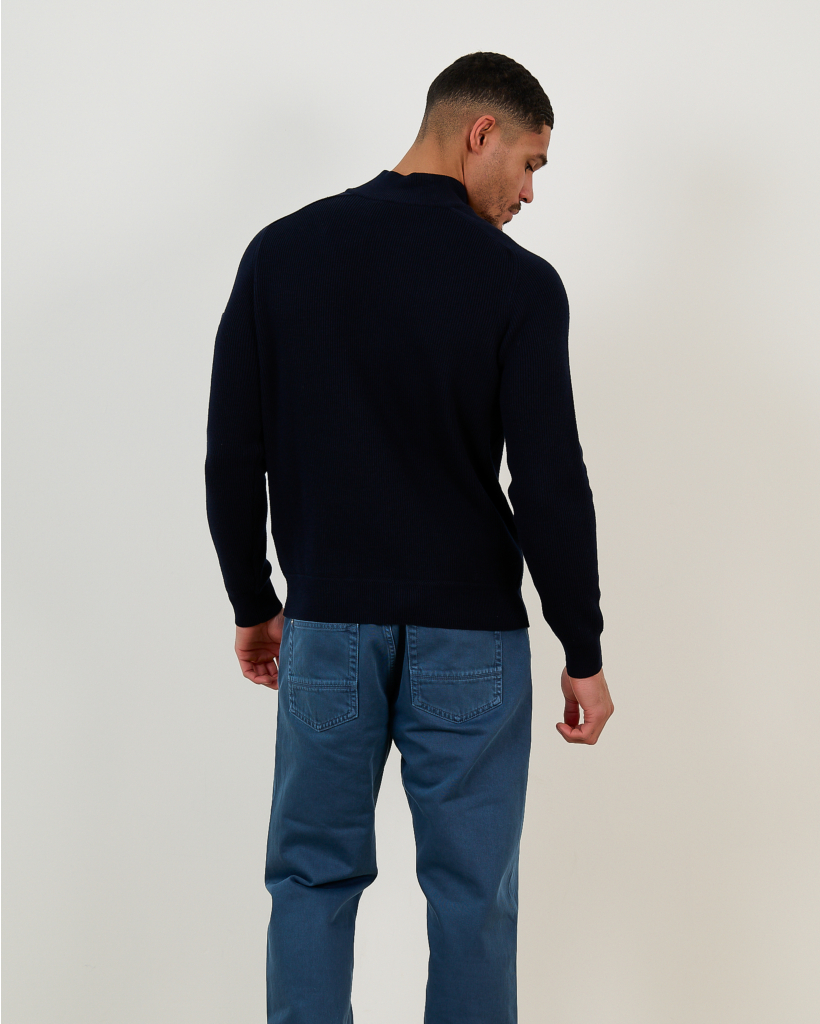 5100124 Turtleneck Pullover Navy Blue