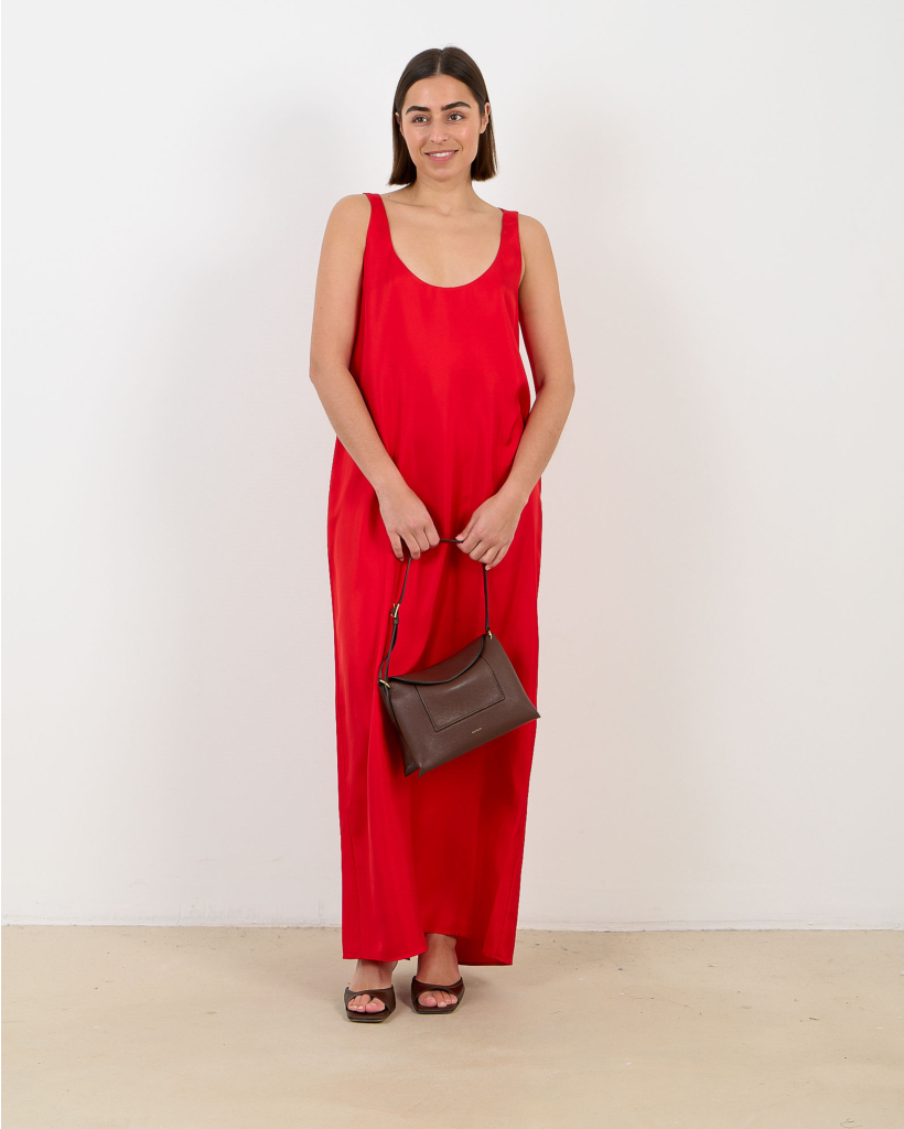 Long Red Dress