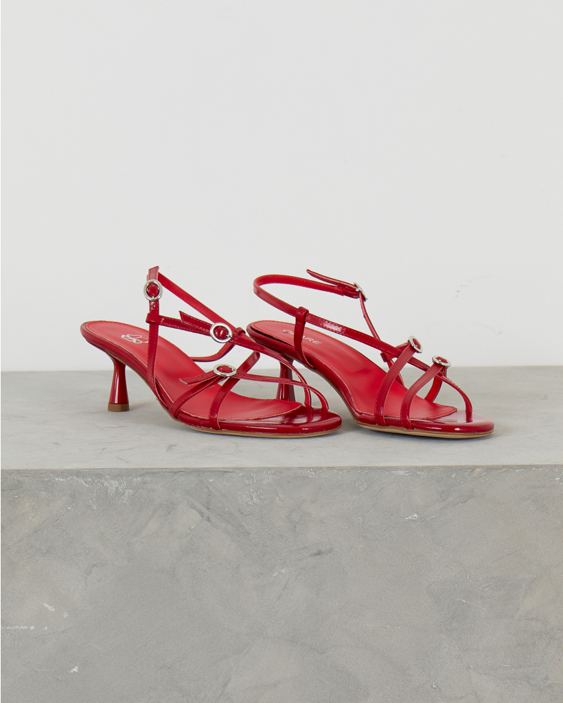 Blanca Venice Mule Red