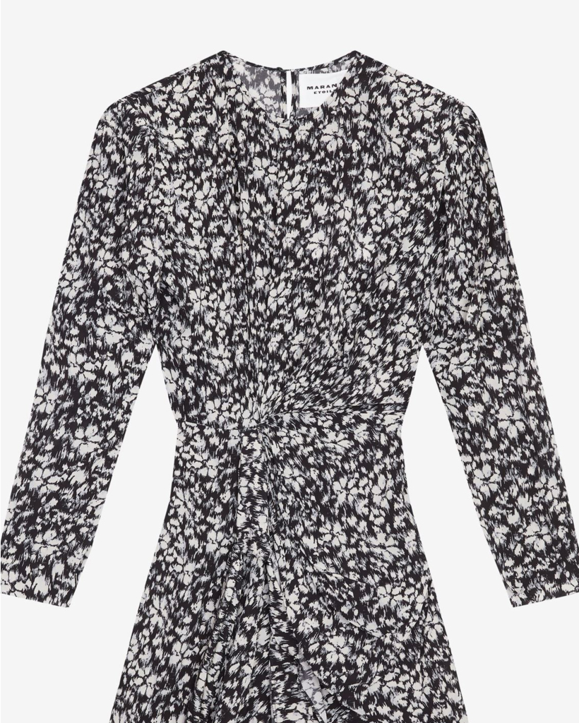 Dulce Dress Black/White