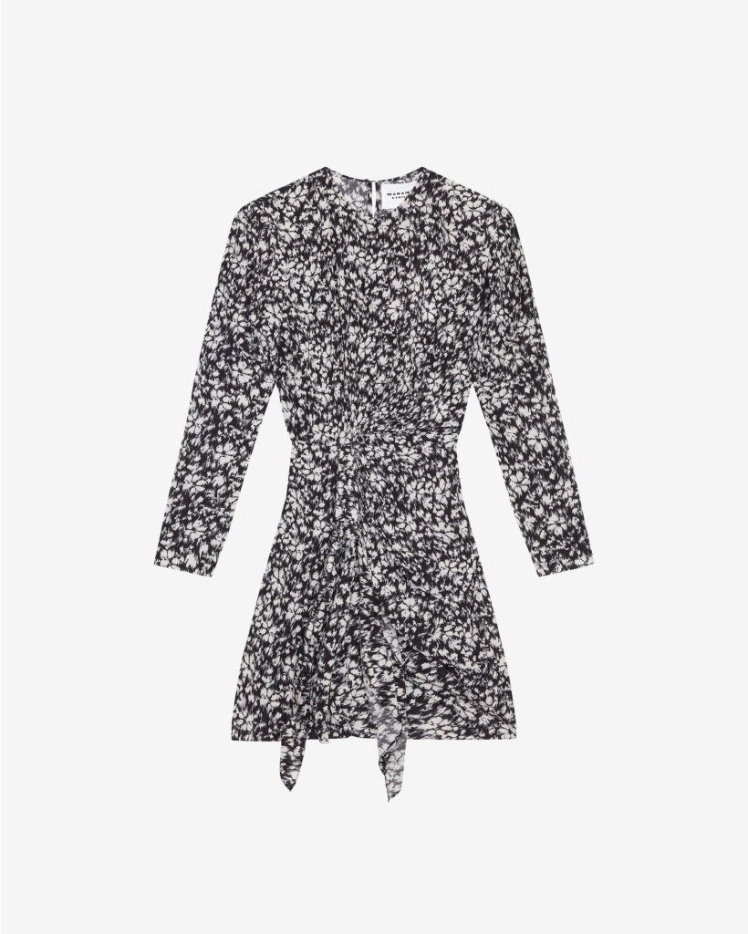 Dulce Dress Black/White