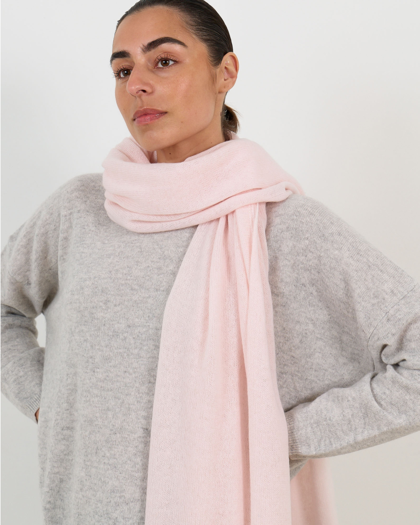 Cashmere Infinity Scarf - Ballerina