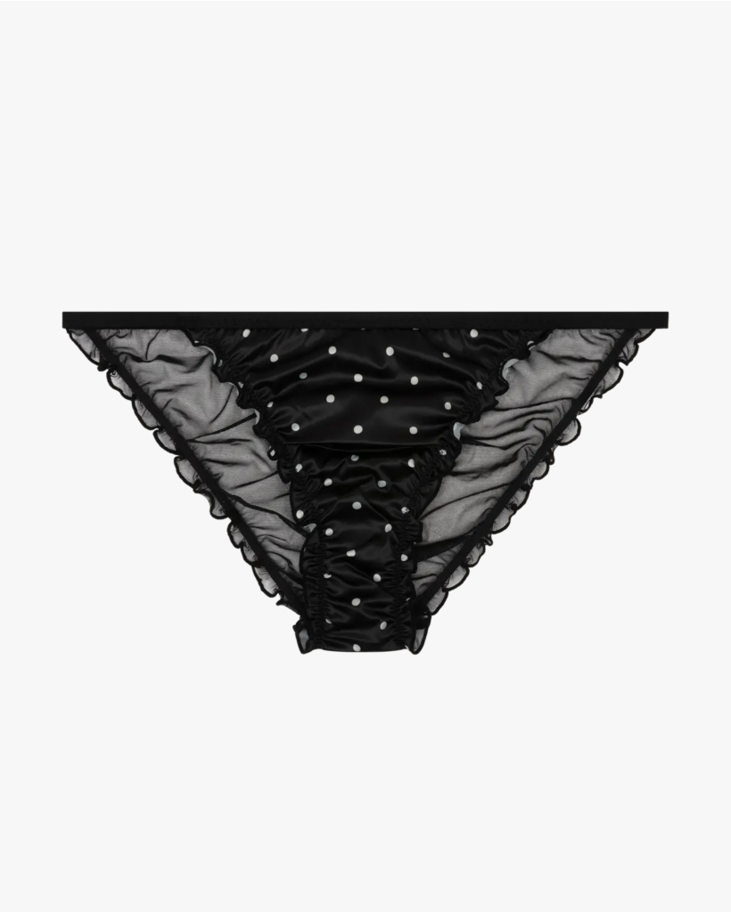 Isabel Thong Black Dots