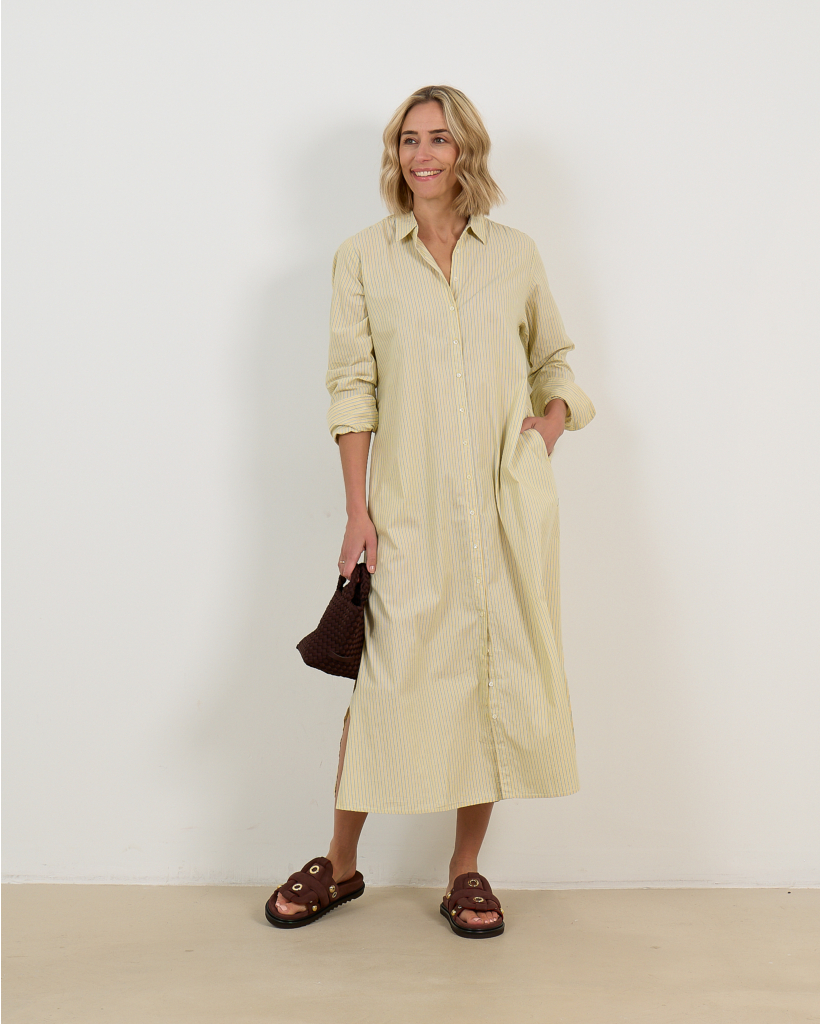 Boden Oversized Shirt Dress Citrine