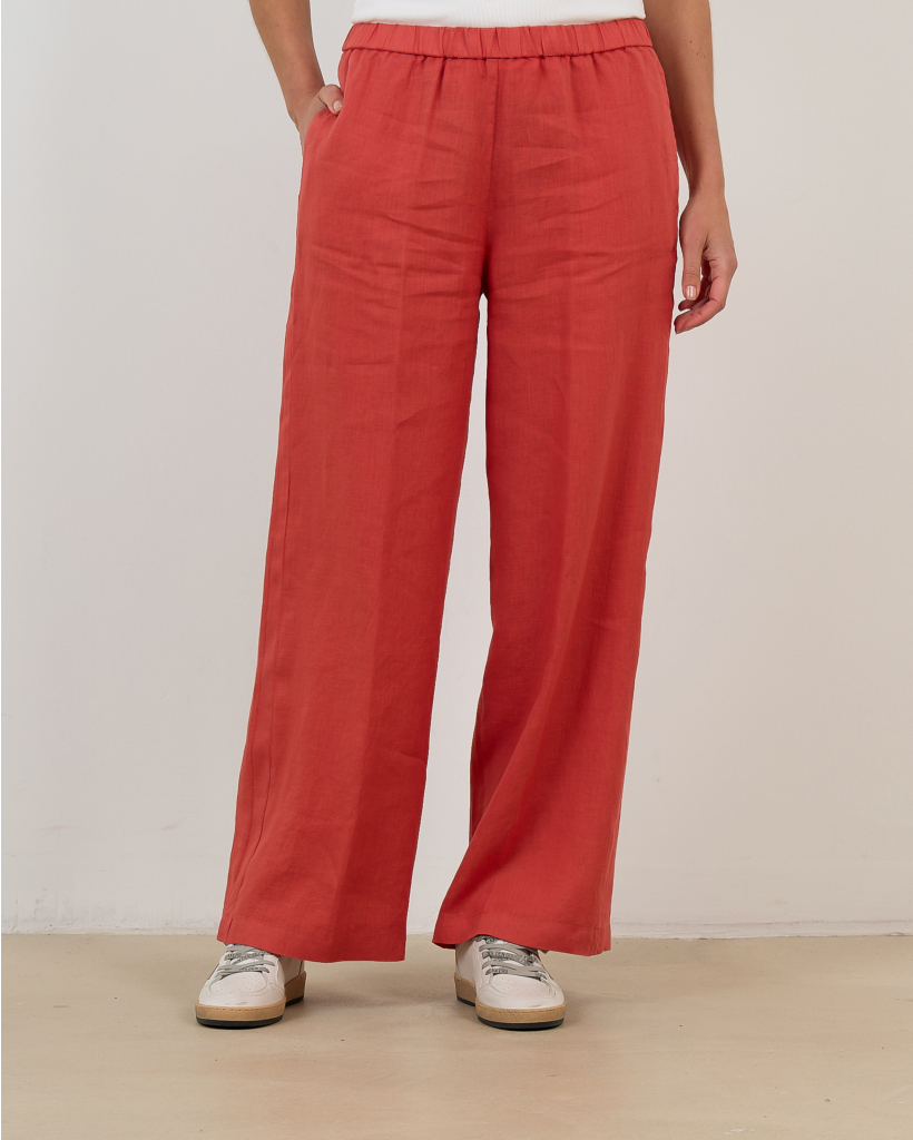 Regular Fit Coral Trousers