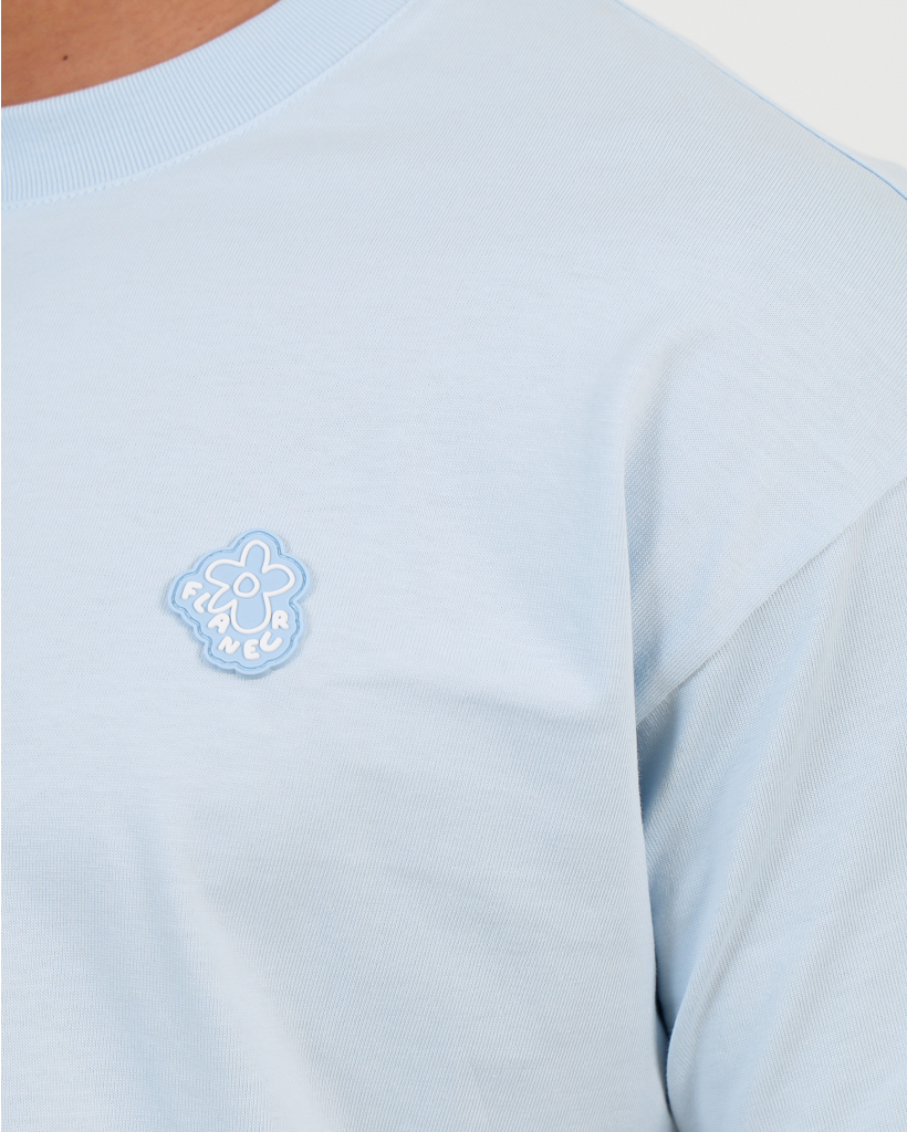 Rubber Blossom T-shirt Blue