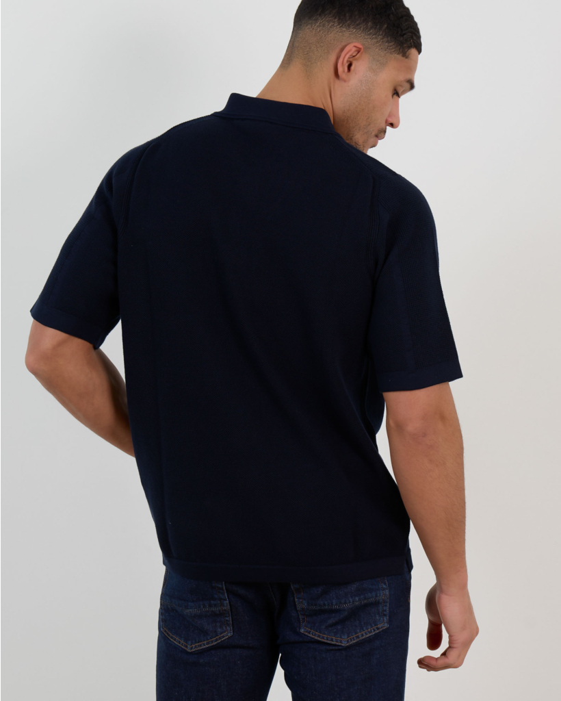 5100030 Polo Short Sleeve Navy Blue
