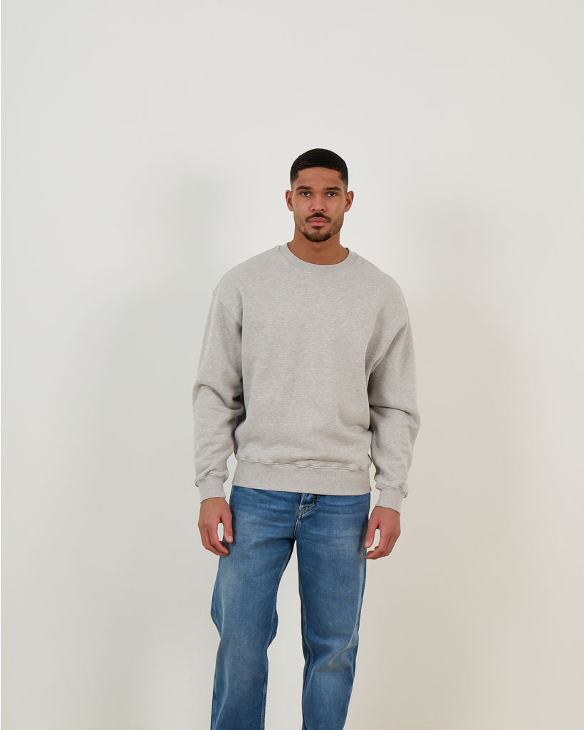 Kelly Crewneck Sweater Grey Melange