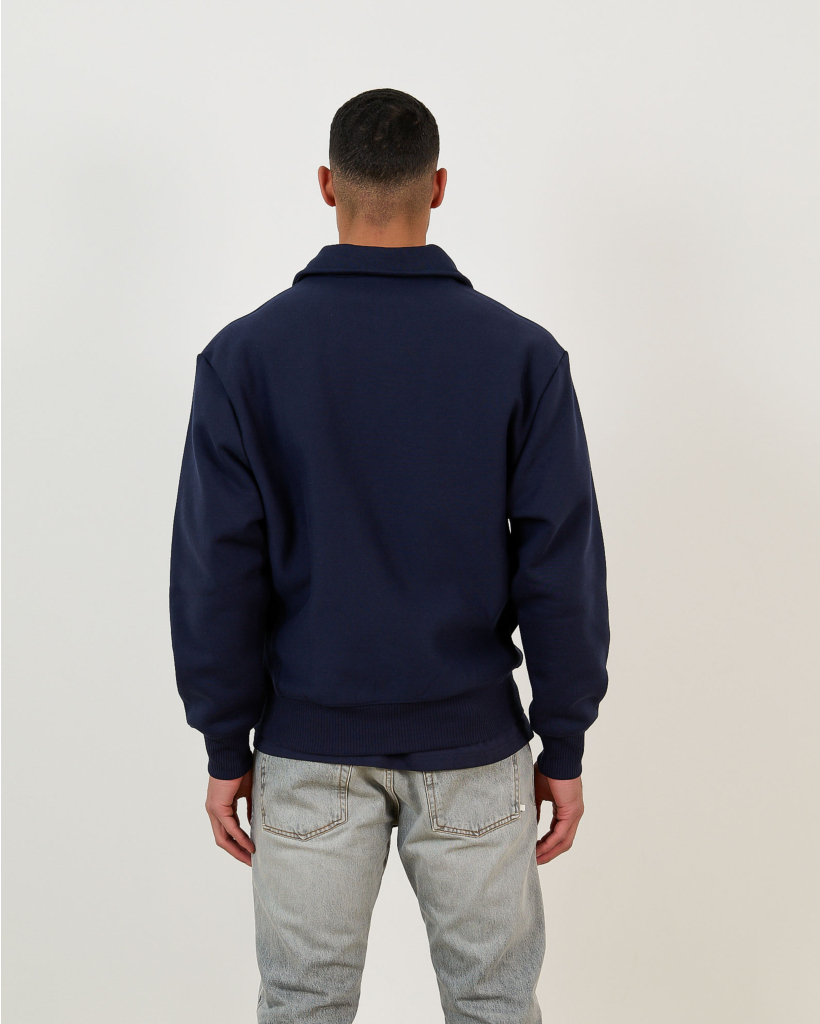 Pre-Game Half-Zip Sweater in Navy