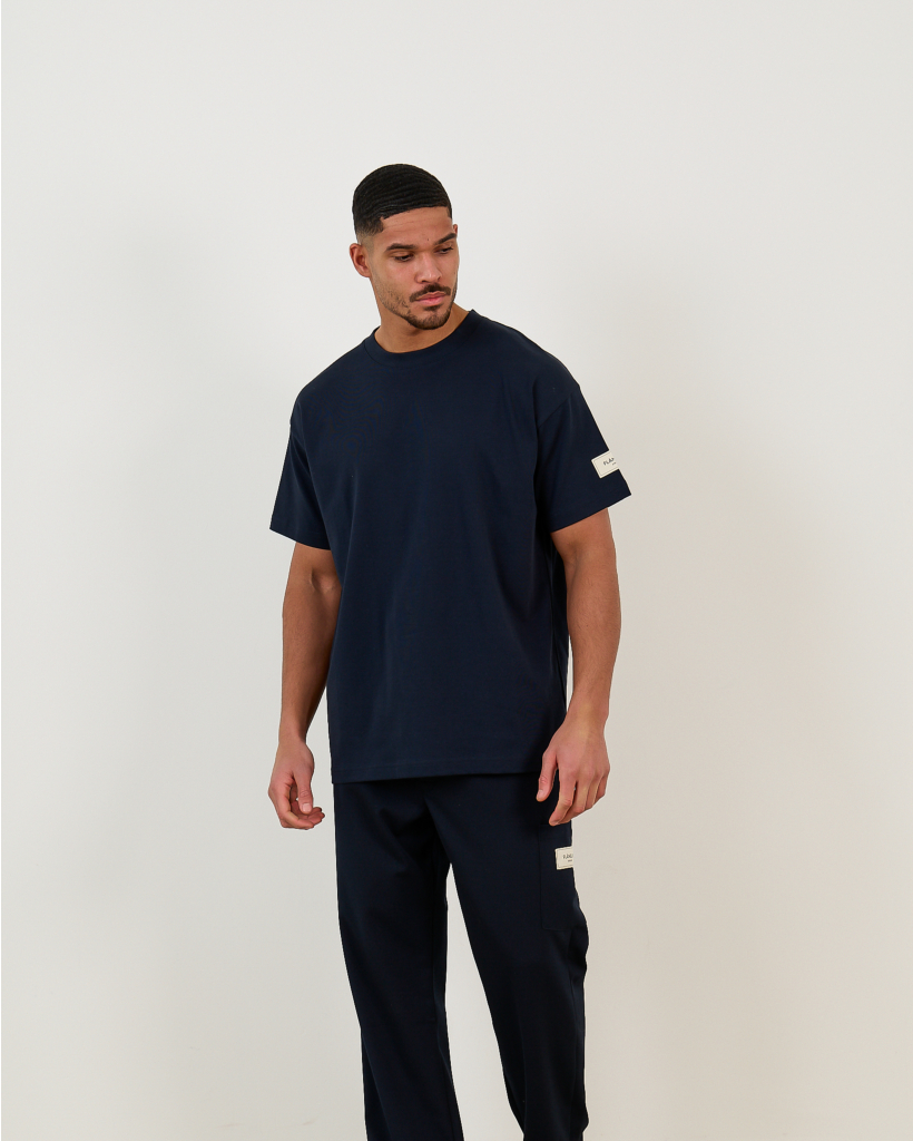 Cotton Atelier T-Shirt Navy