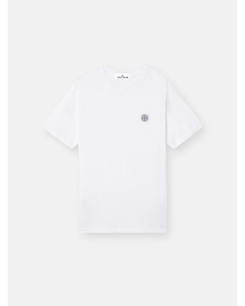 2100026 T-shirt Short Sleeve Round Neck Logo White