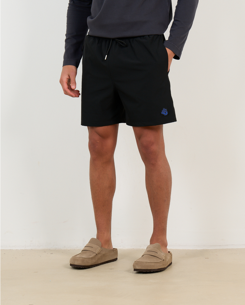 Rubber Blossom Swim Shorts Black
